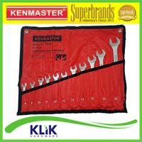 Kenmaster Kunci Ring Pas Set 11 Pcs Ukuran 8 - 22 mm 8 - 24 mm