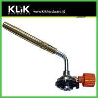 Gas Torch Panjang Kuningan Blow Torch Flame Gun Pemantik Api Kompor Bakar Las Mini