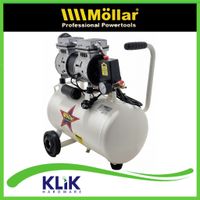 Mollar Kompresor Oil Less Silent 3/4 HP 24 Liter Oilless 550 Watt 1024S