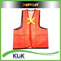 Xenon Rompi Jaring Kerja Proyek Orange Hijau Safety Vest Scotlite