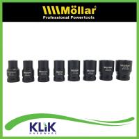 Mollar Impact Socket Shock Sock Sok Pendek 1/2 Inch Eceran Satuan 8 10 12 14 17 19 22 24 mm