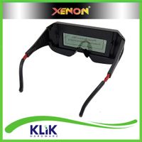 Xenon Kaca Mata Las Auto Darkening Kacamata Welding Glass Otomatis Gelap