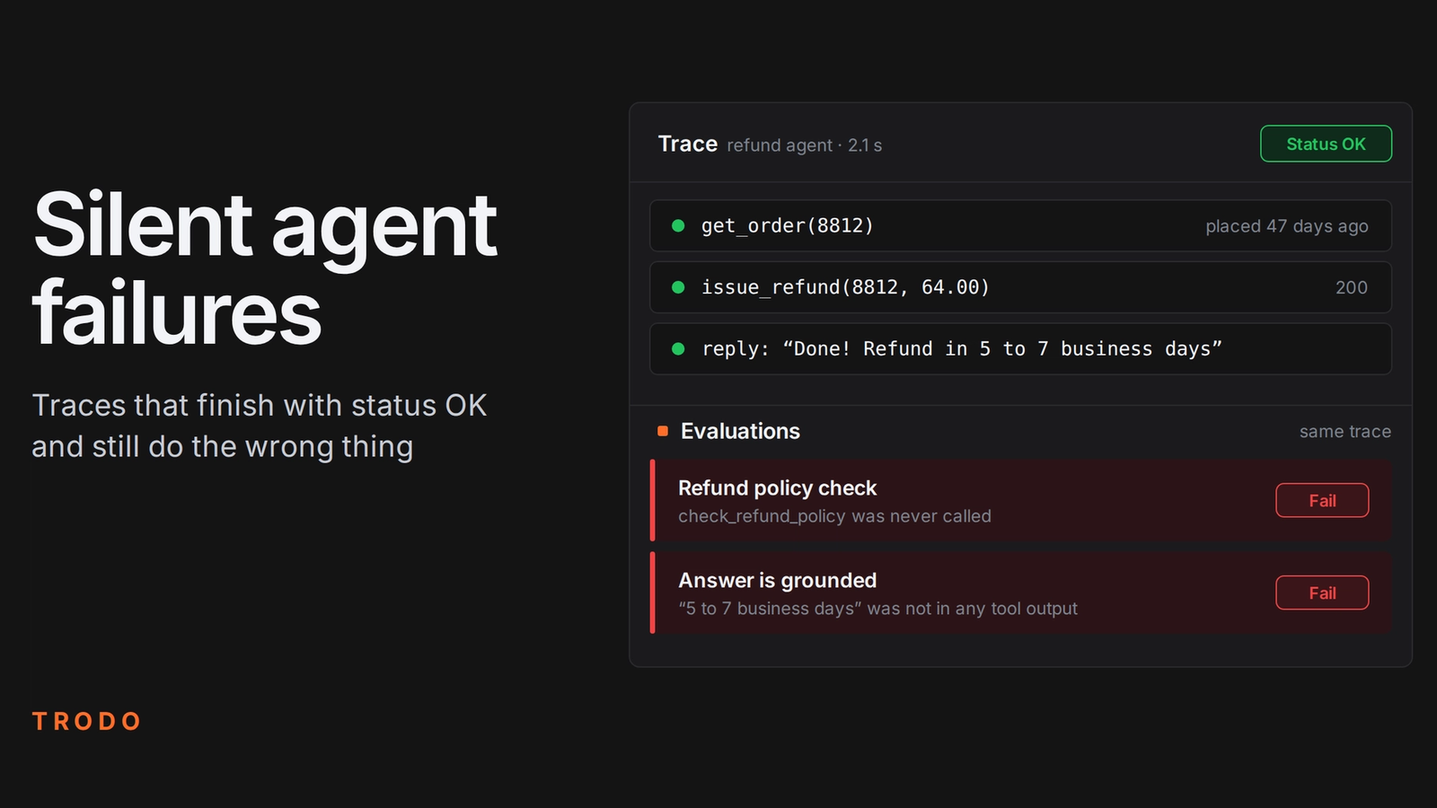 Silent Agent Failures: Agent Observability Beyond Status OK