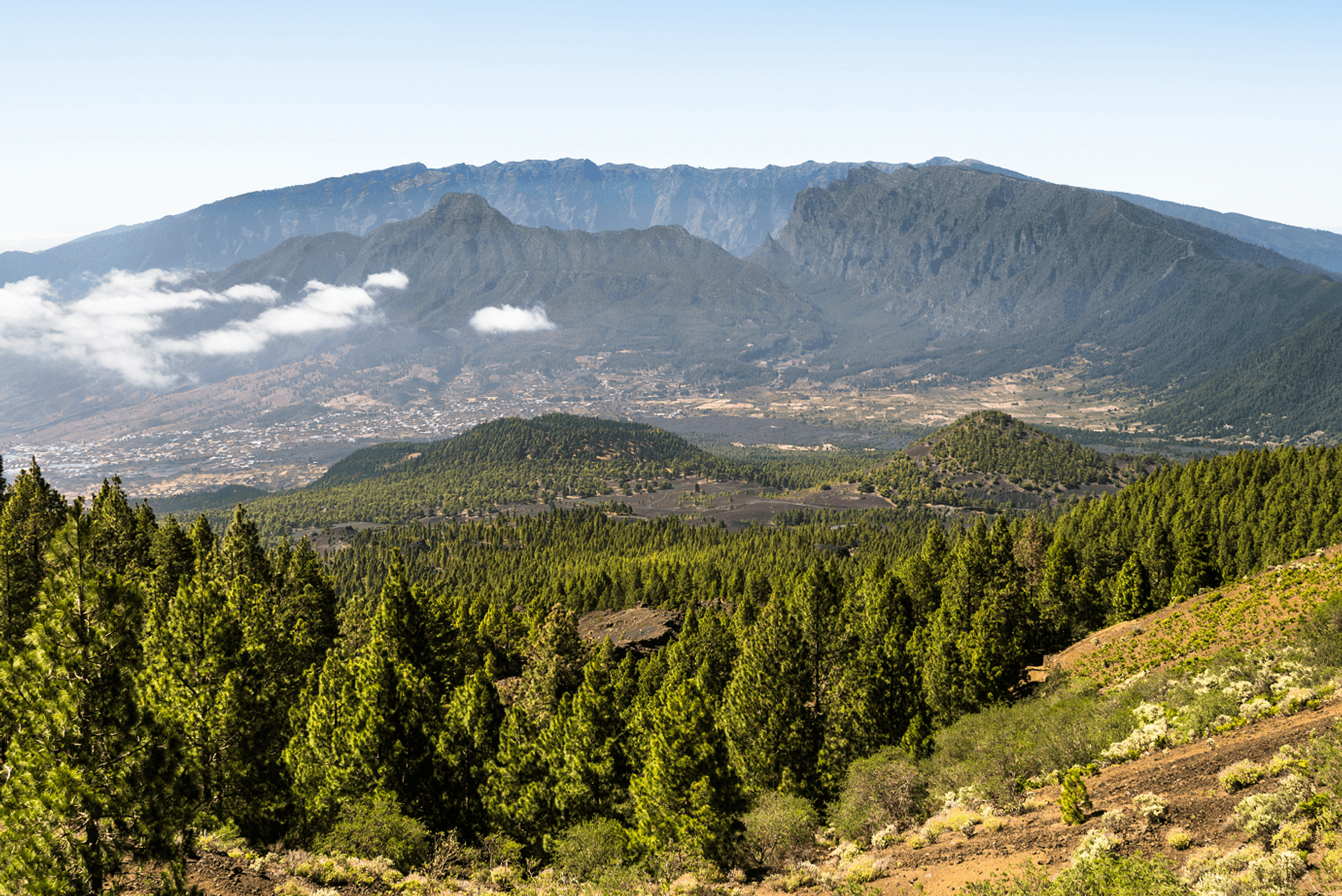 Hiking La Palma Caldera de Taburiente national park