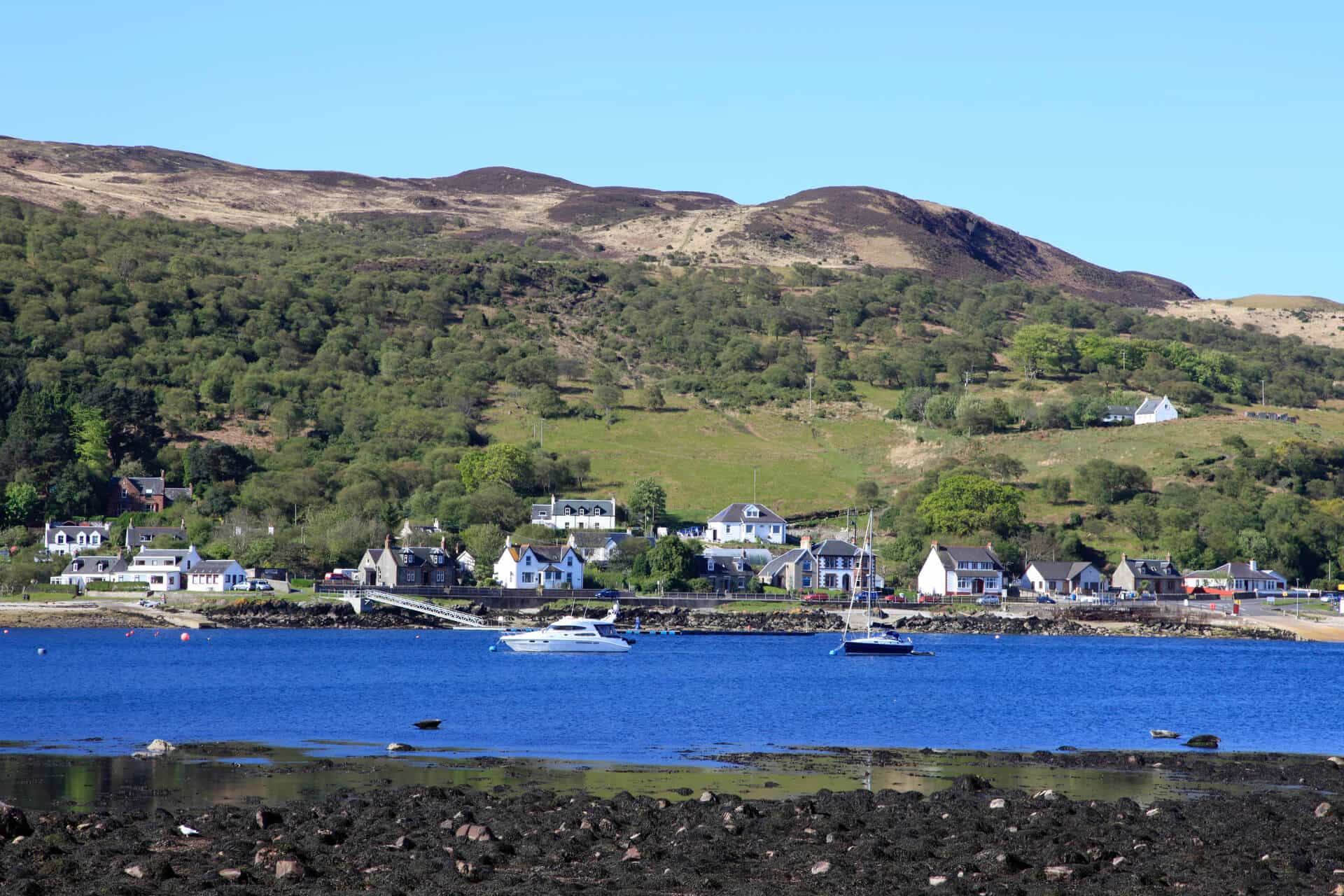 Lochranza and Loch Ranza, Walks on Arran