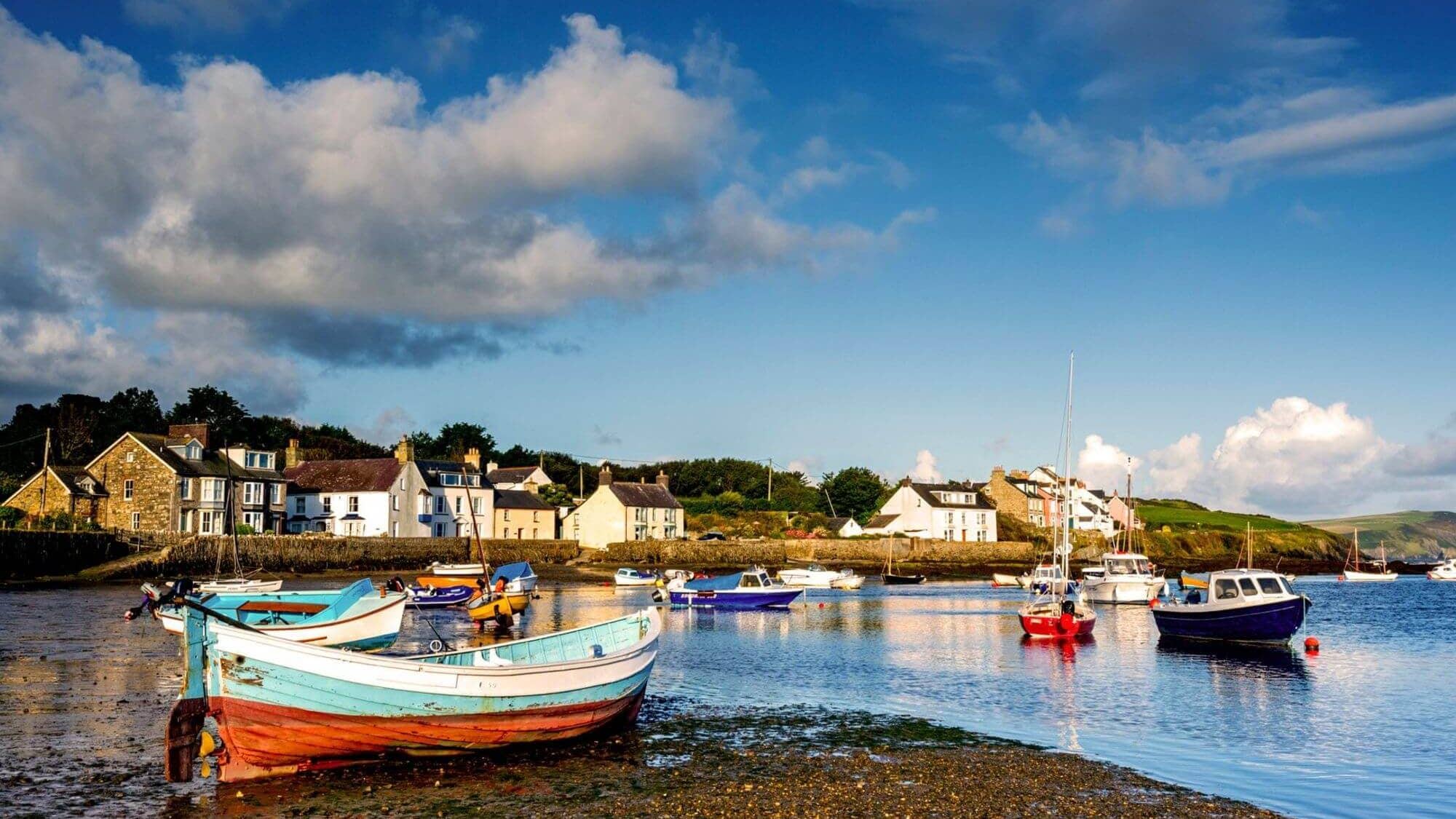 Pembrokeshire fishing village