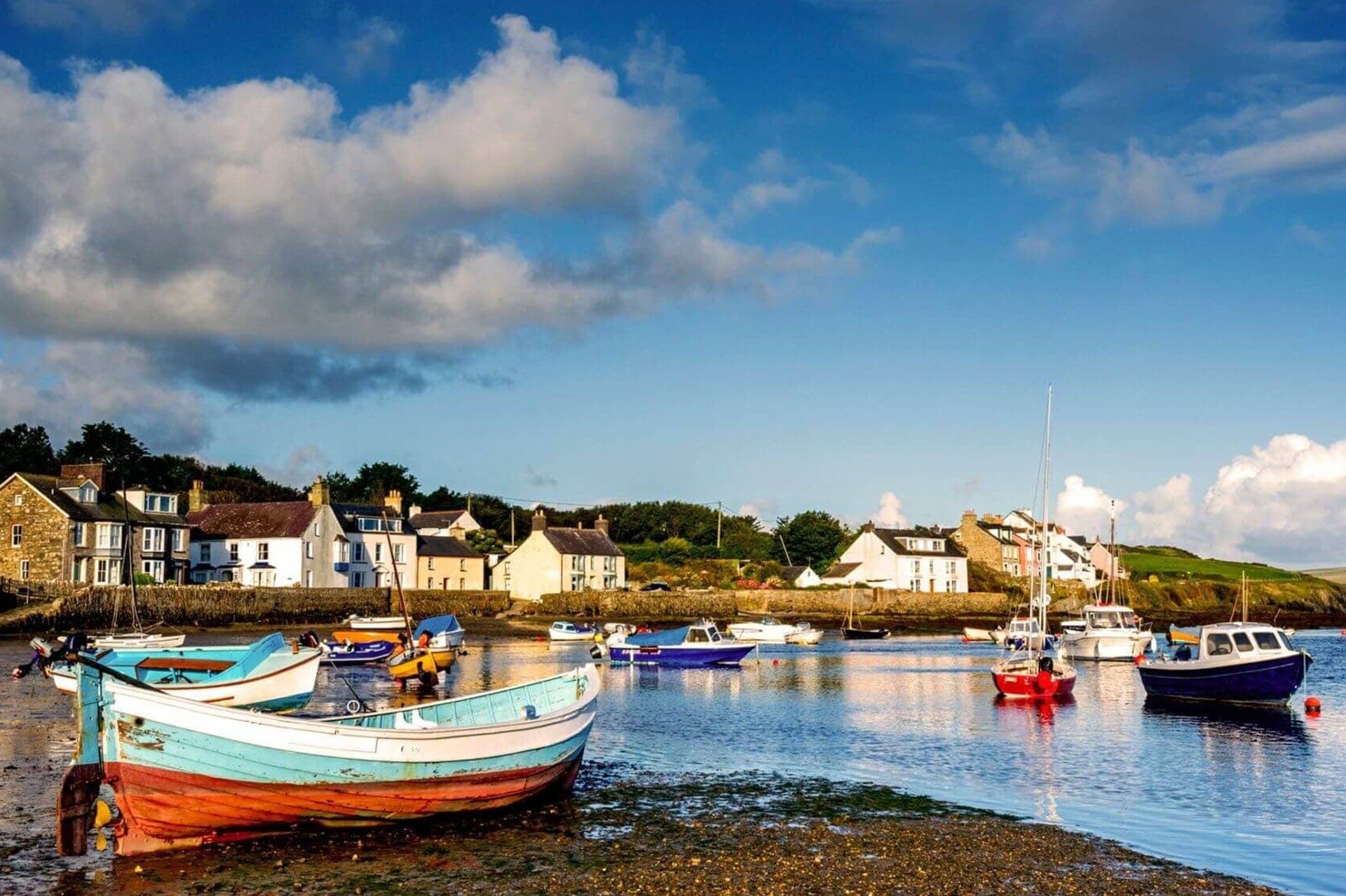 Pembrokeshire fishing village