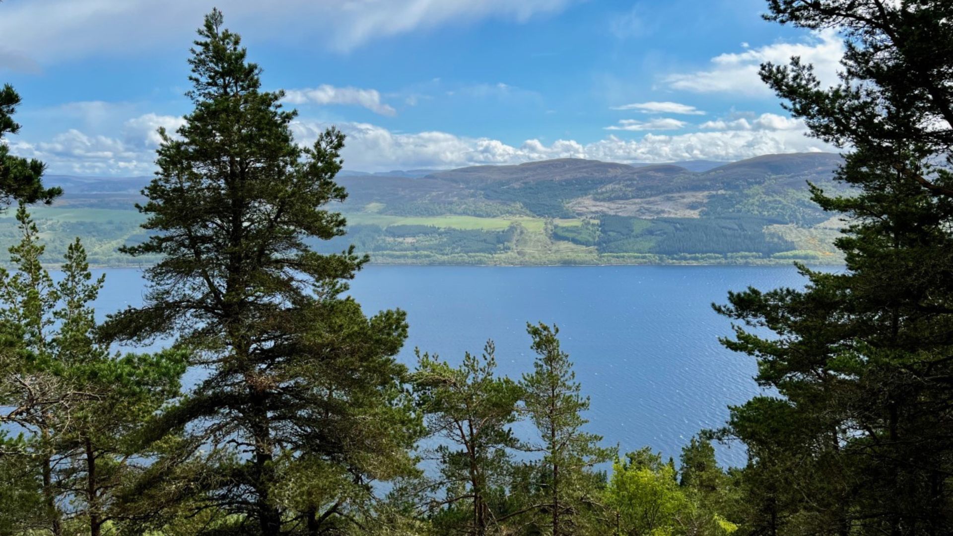 Sunny day on the Great Glen Way