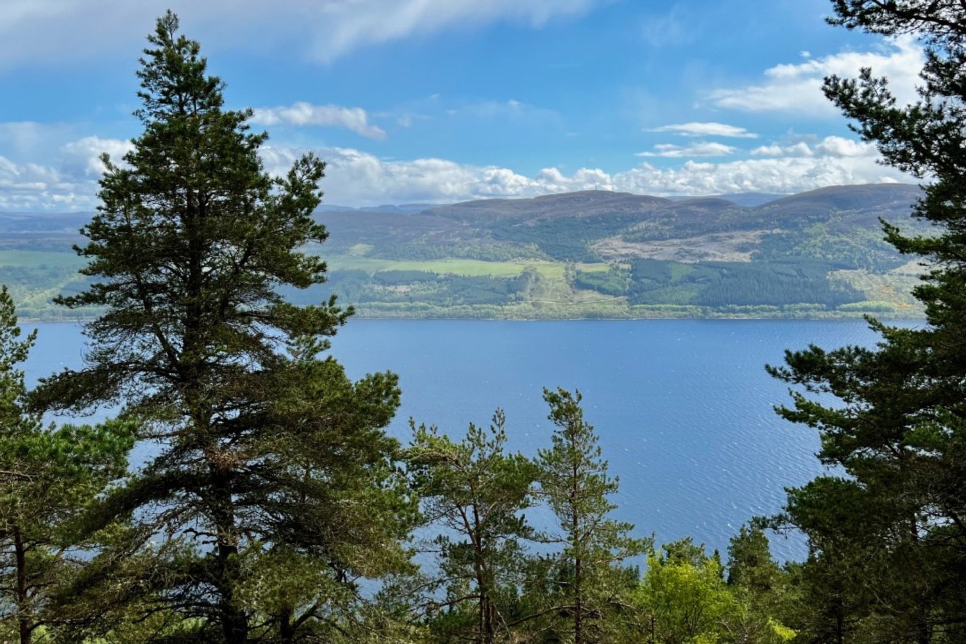 Sunny day on the Great Glen Way