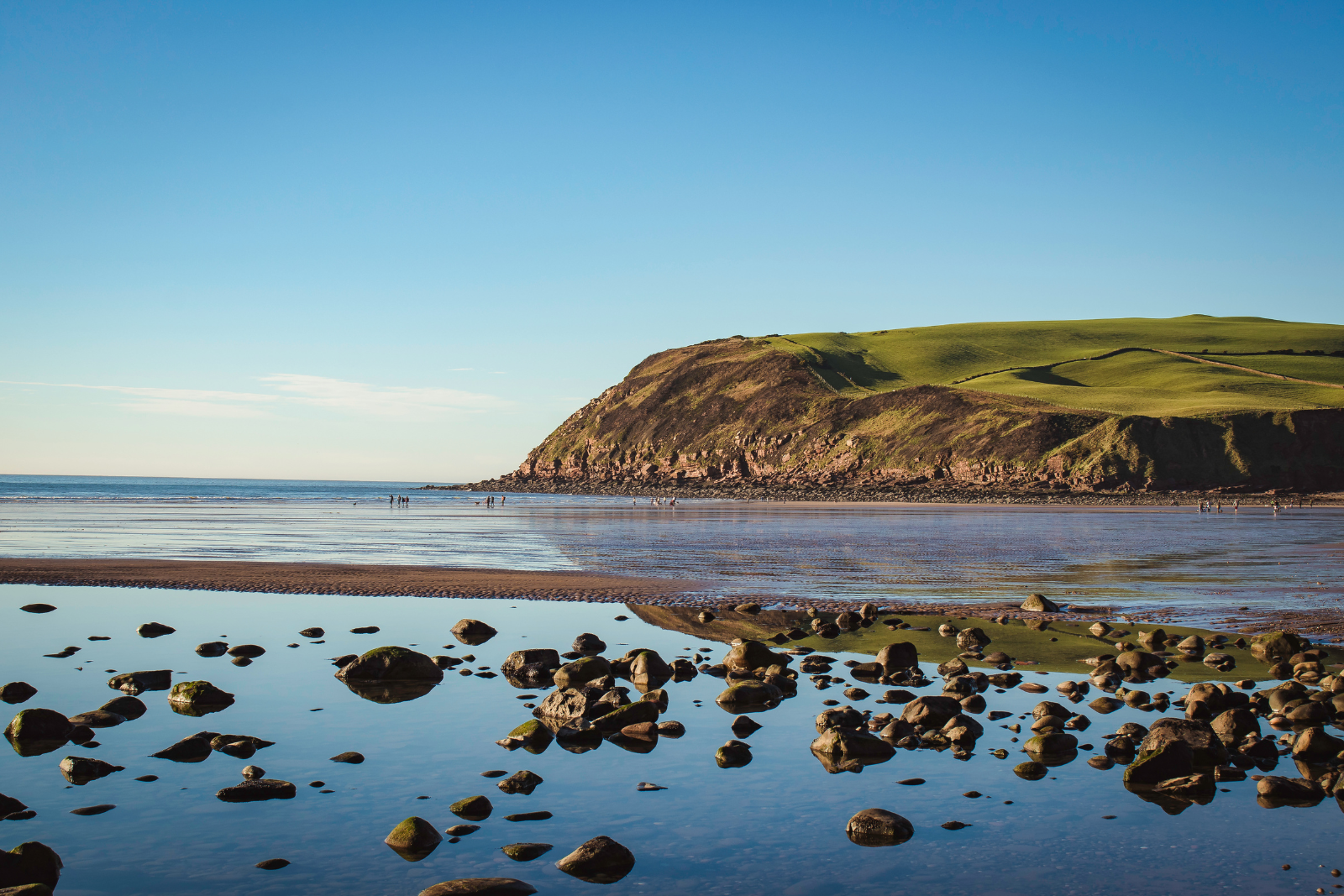 St Bees Head at the start of Wainwright’s Coast to Coast.