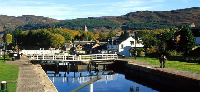 Caledonian Canal at Fort Augustus