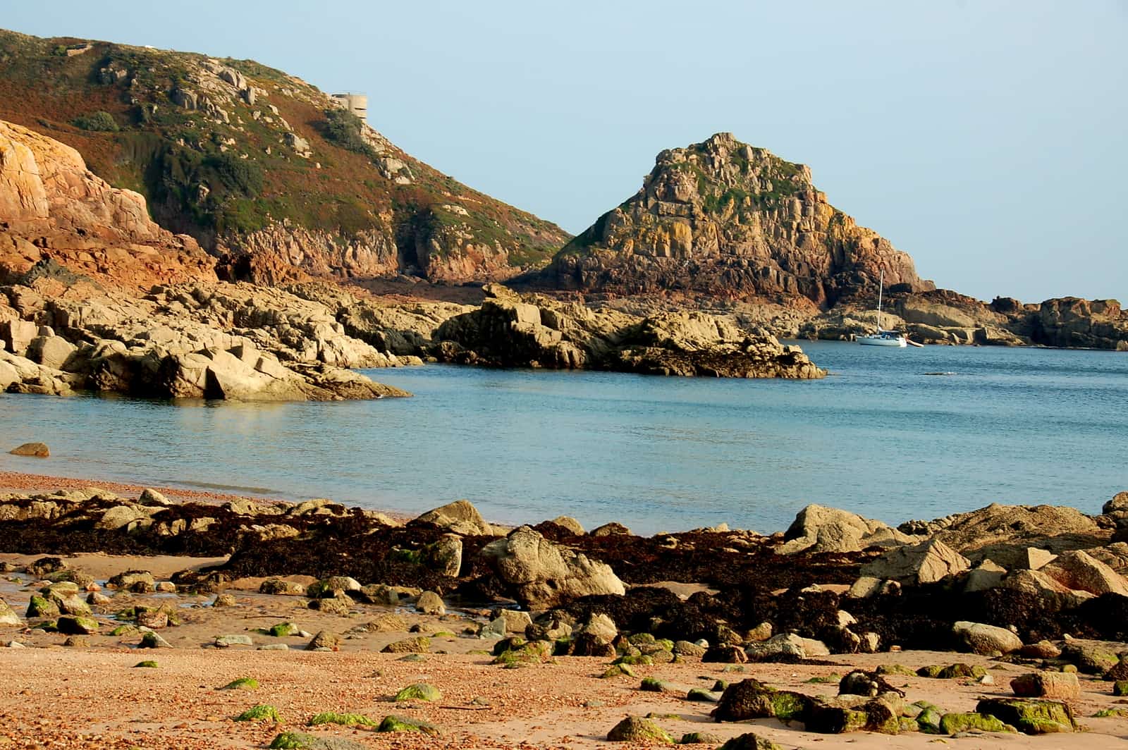 Portelot Bay on the Isle of Jersey
