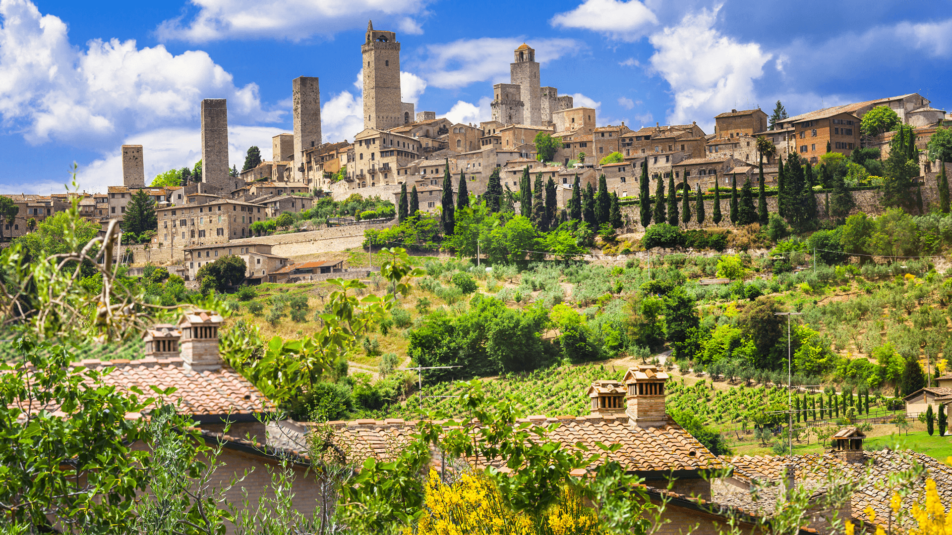 San Gimignano Walking Holidays Via Francigena Toscana