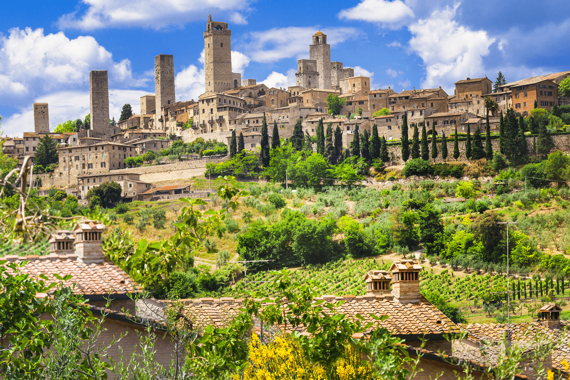 San Gimignano Walking Holidays Via Francigena Toscana