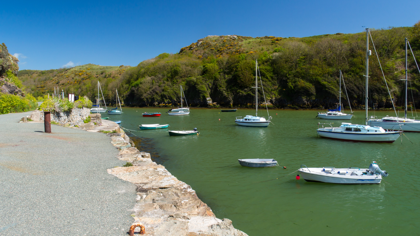 Harbour town of Solva in Pembrokeshire.
