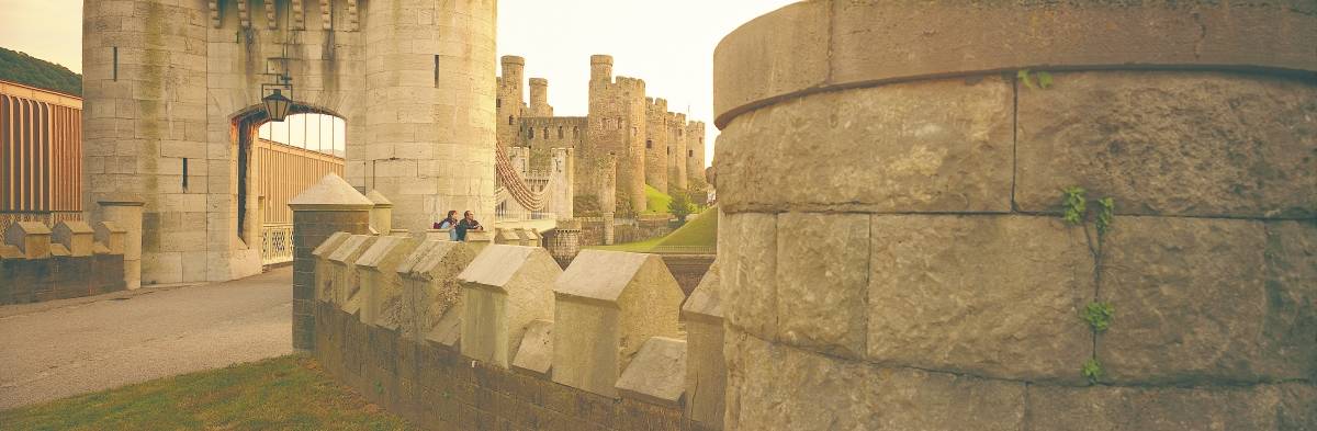 Conwy Castle Close up Holiday Gallery