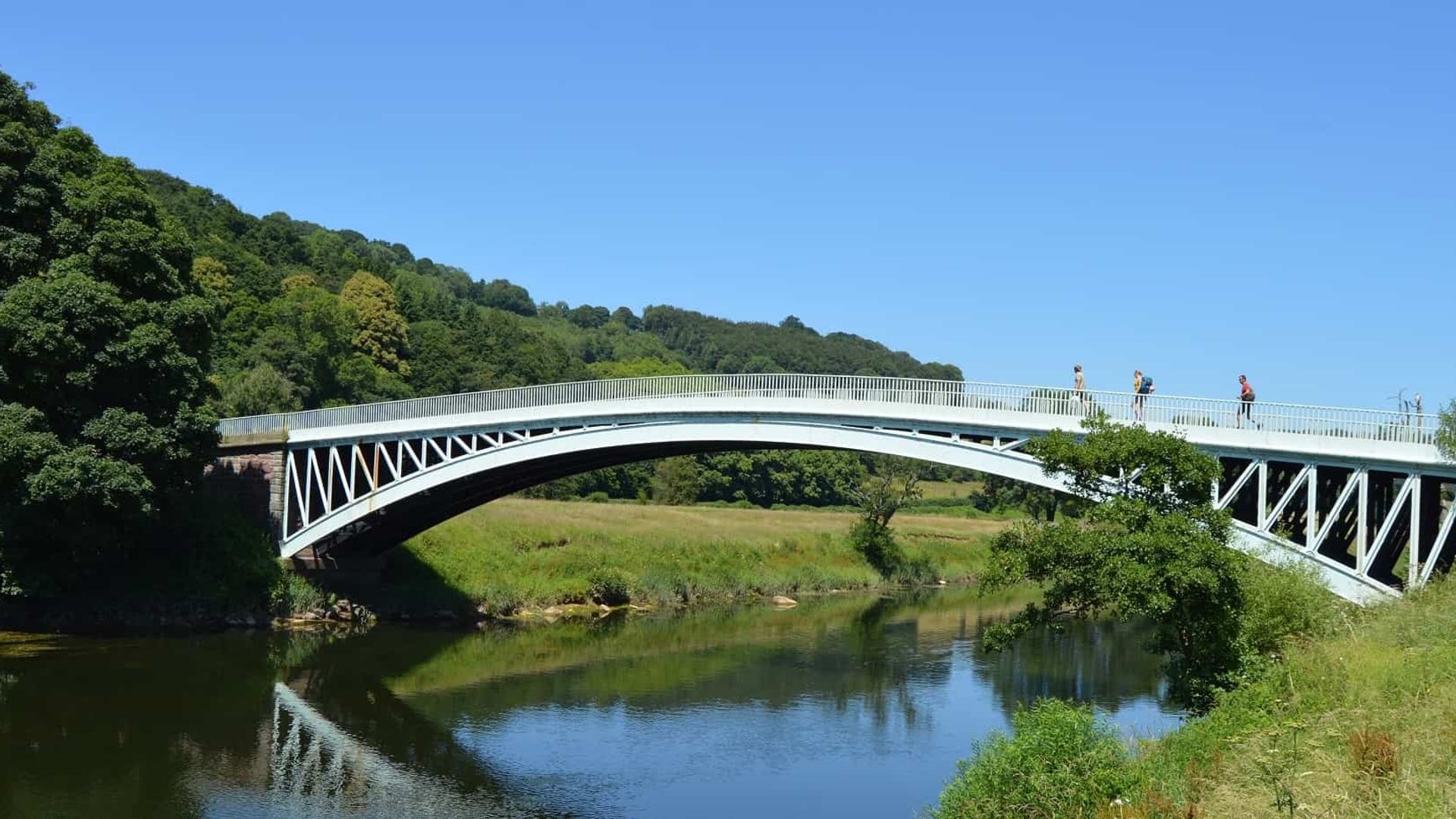 Bigsweir Bridge Walkers Wye Valley Walk