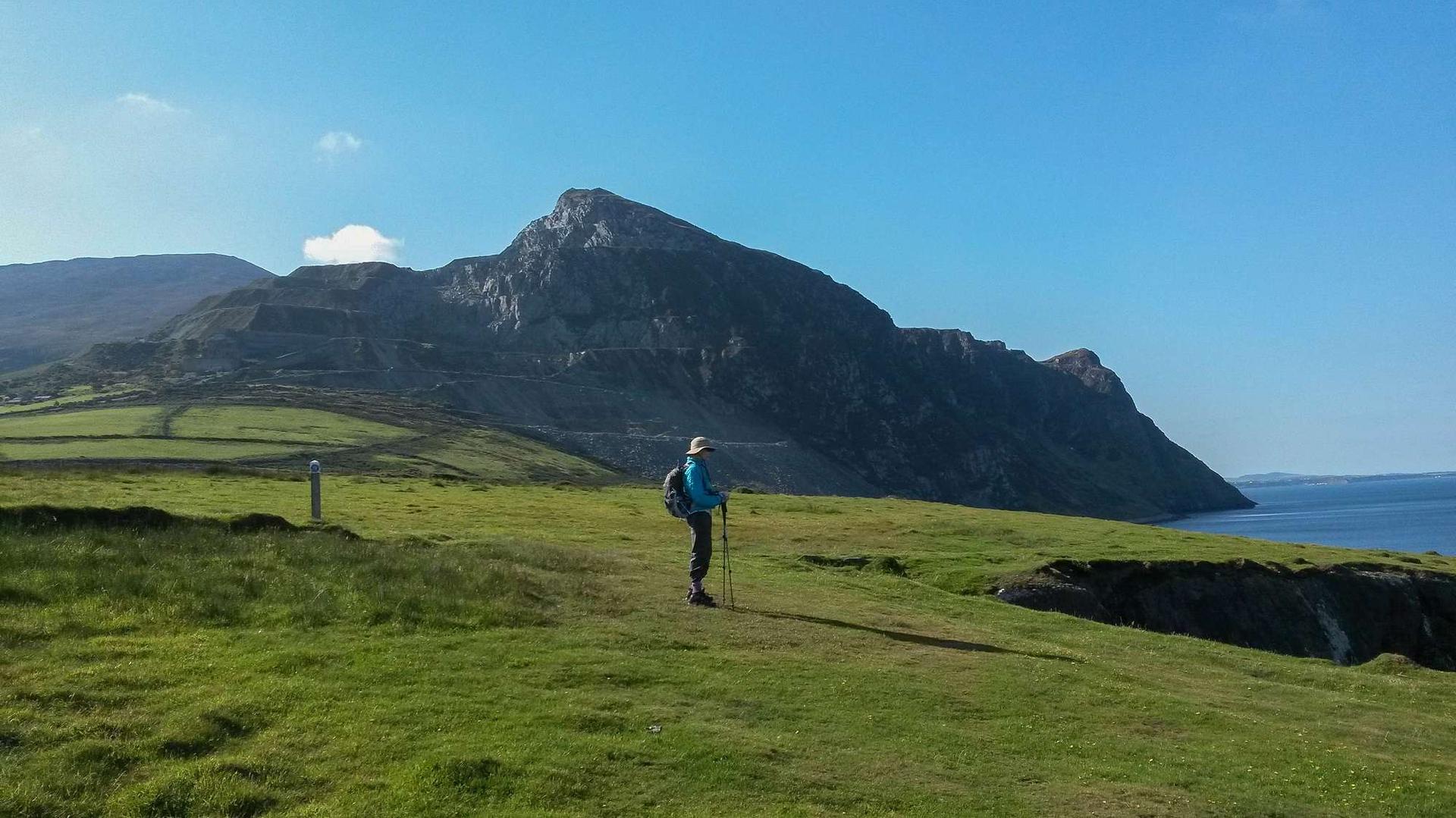 walkers on the llyn peninsula