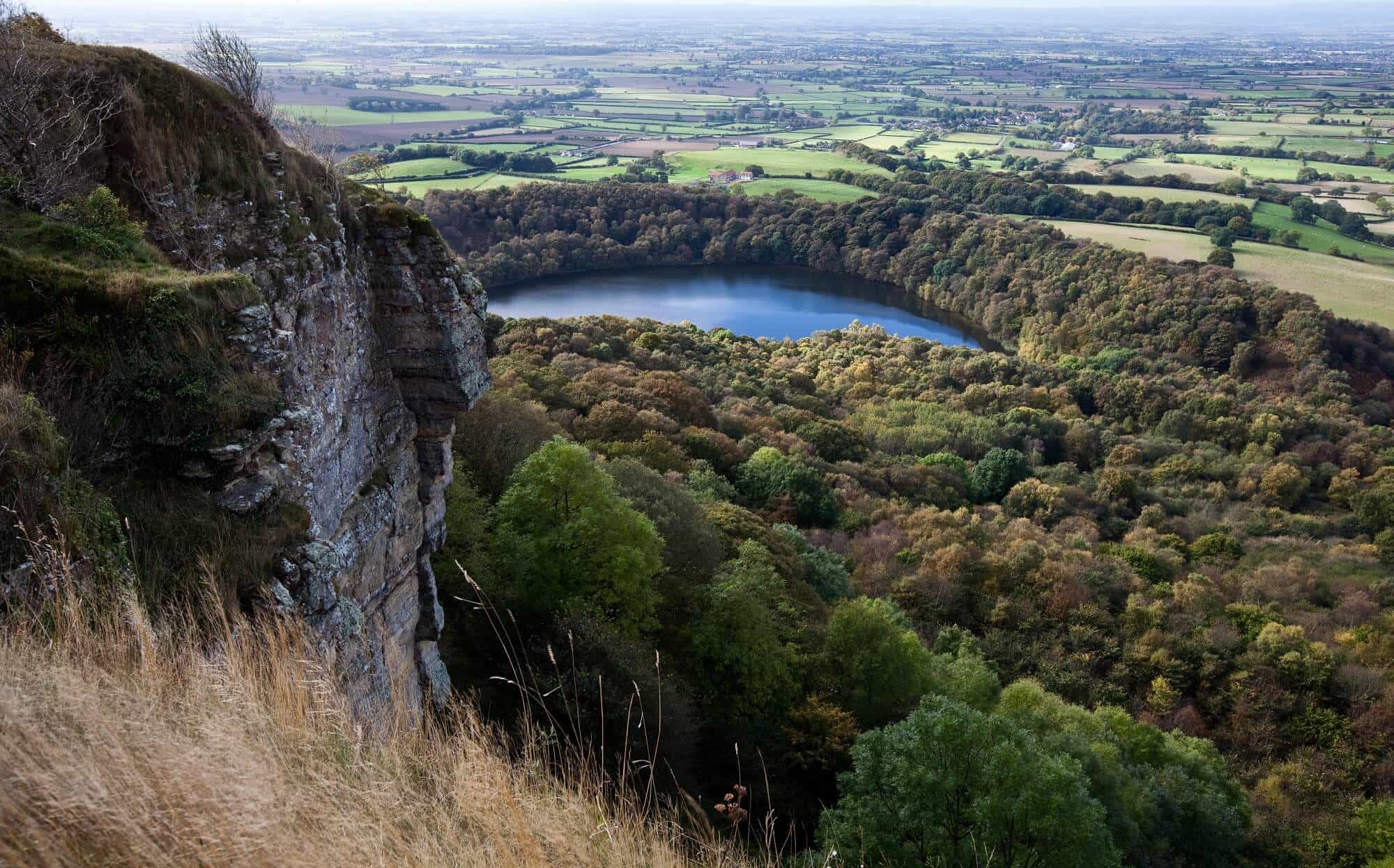 Cleveland Way Walking Holidays, Gormire Lake, Sutton Bank