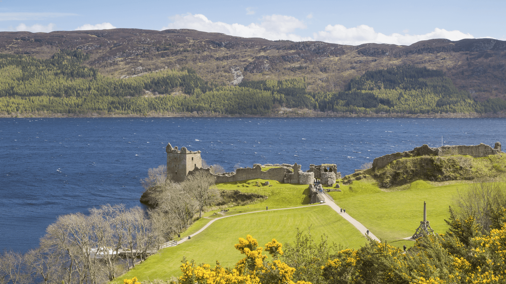 Castle Urquhart and Loch Ness