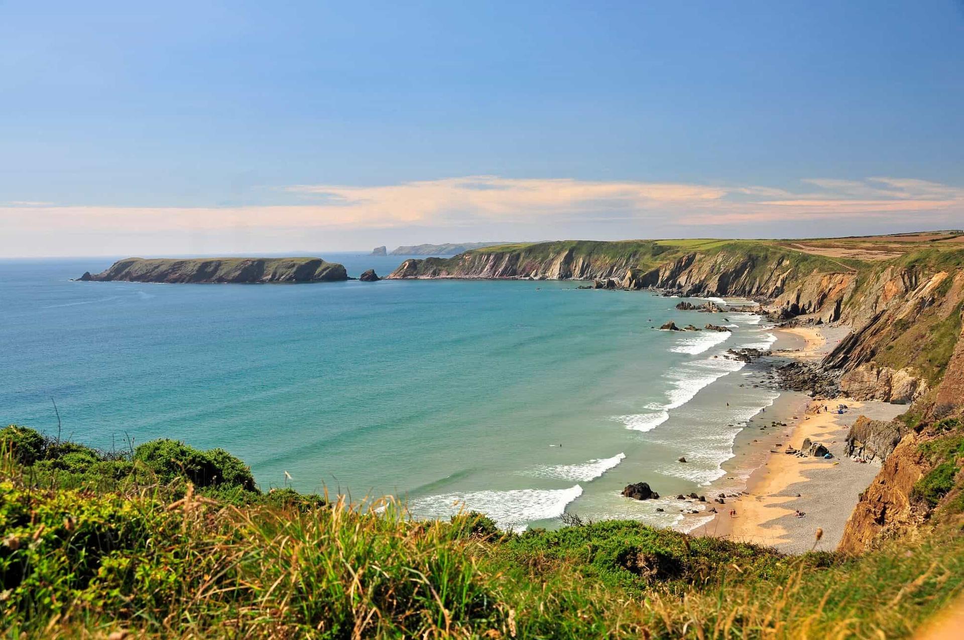 Beautiful Pembrokeshire beach