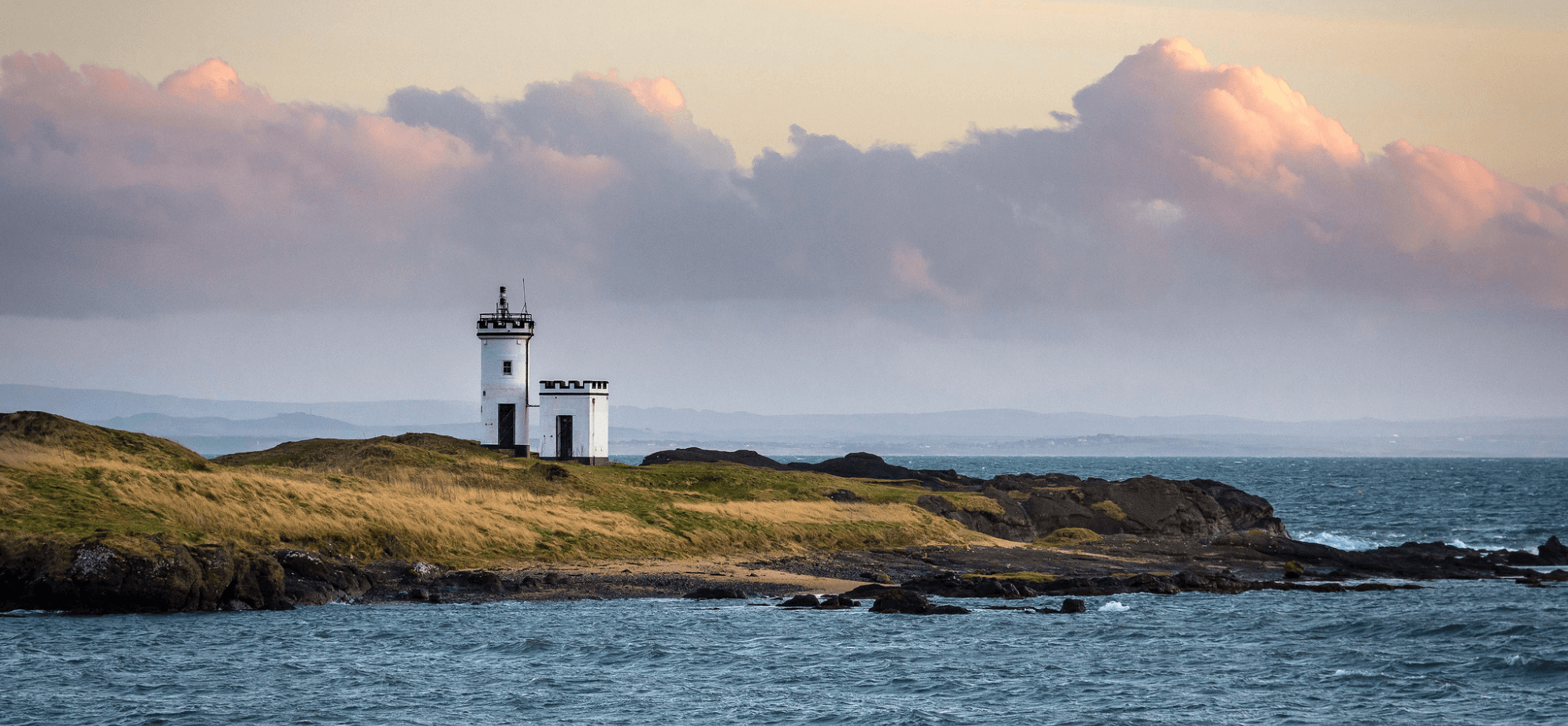Coastal church at Elie, on the Fife Coastal Path