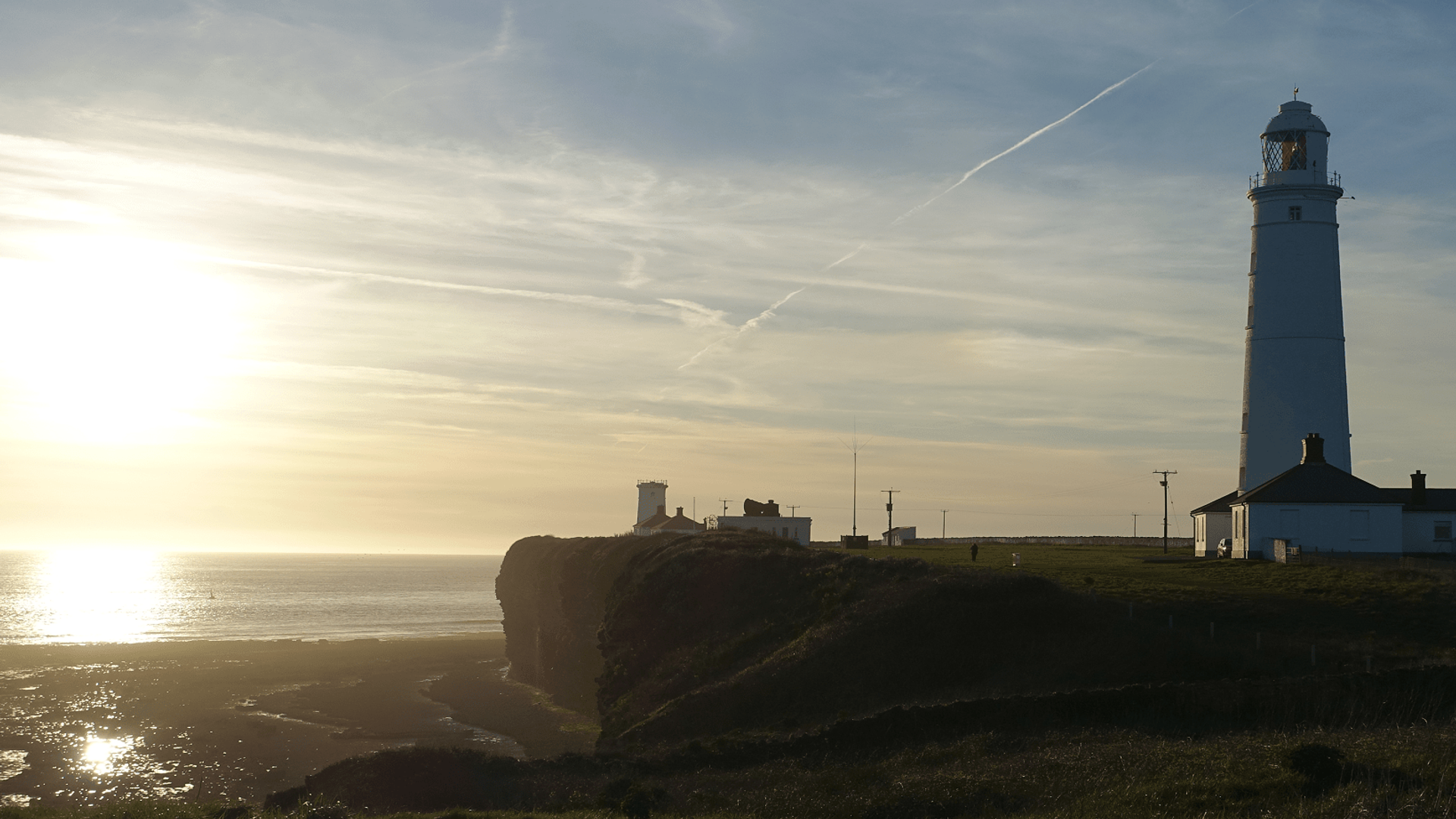Image of Sunset over Nash Point