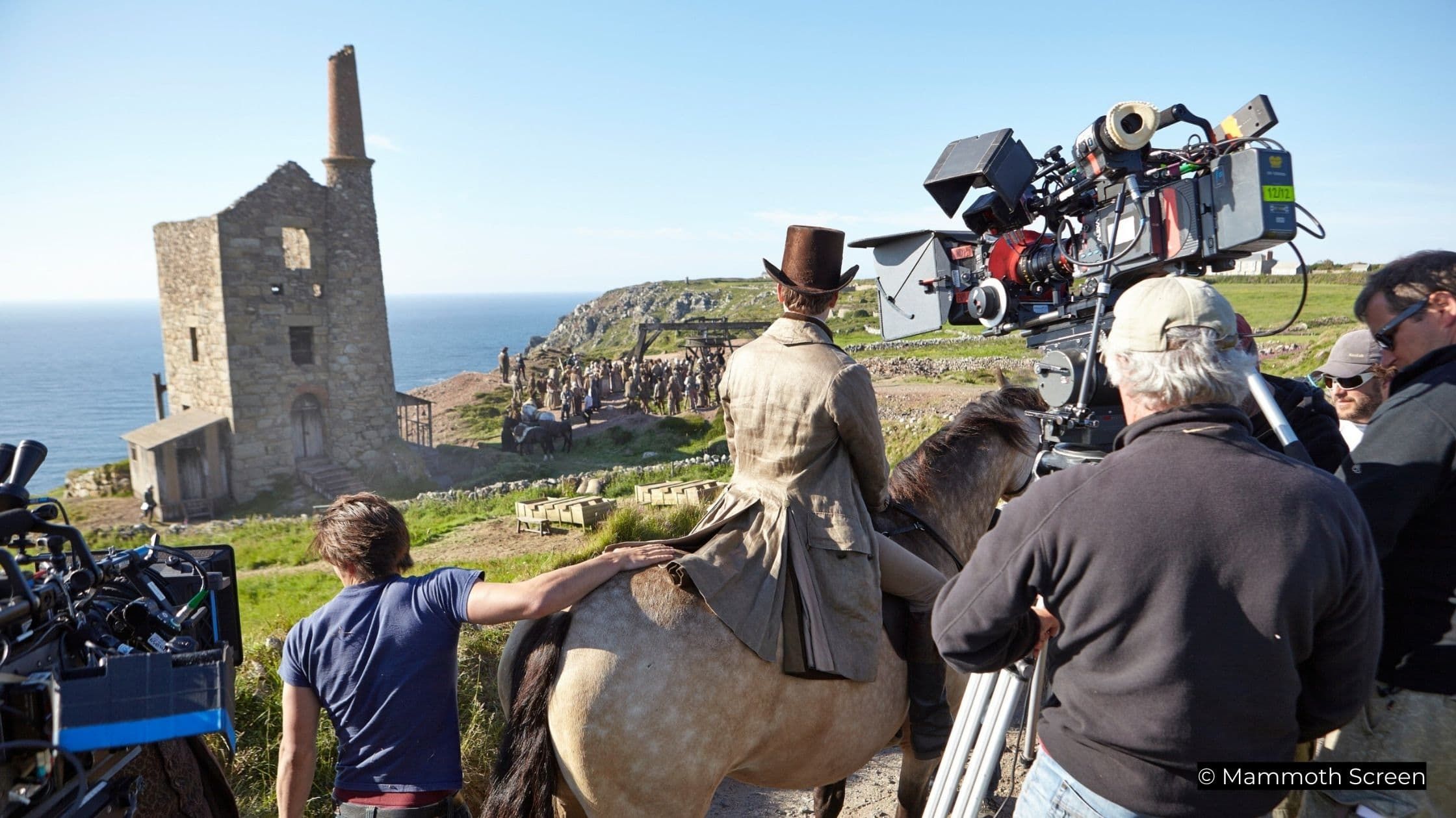 Polark filming in Cornwall