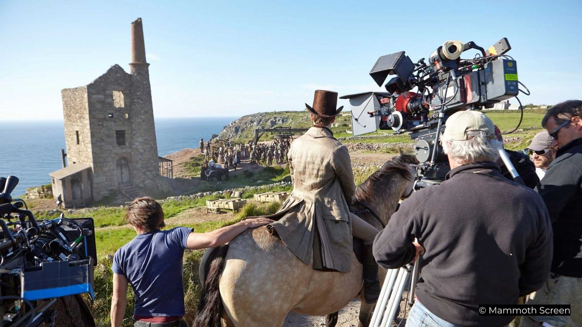 Polark filming in Cornwall