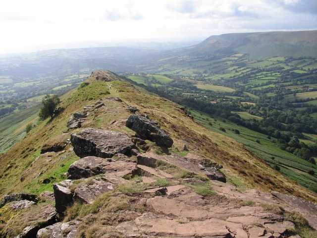Hatterrakk Ridge on the Offa's Dyke Path