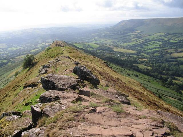 Hatterrakk Ridge on the Offa's Dyke Path