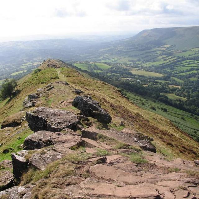 Hatterrakk Ridge on the Offa's Dyke Path