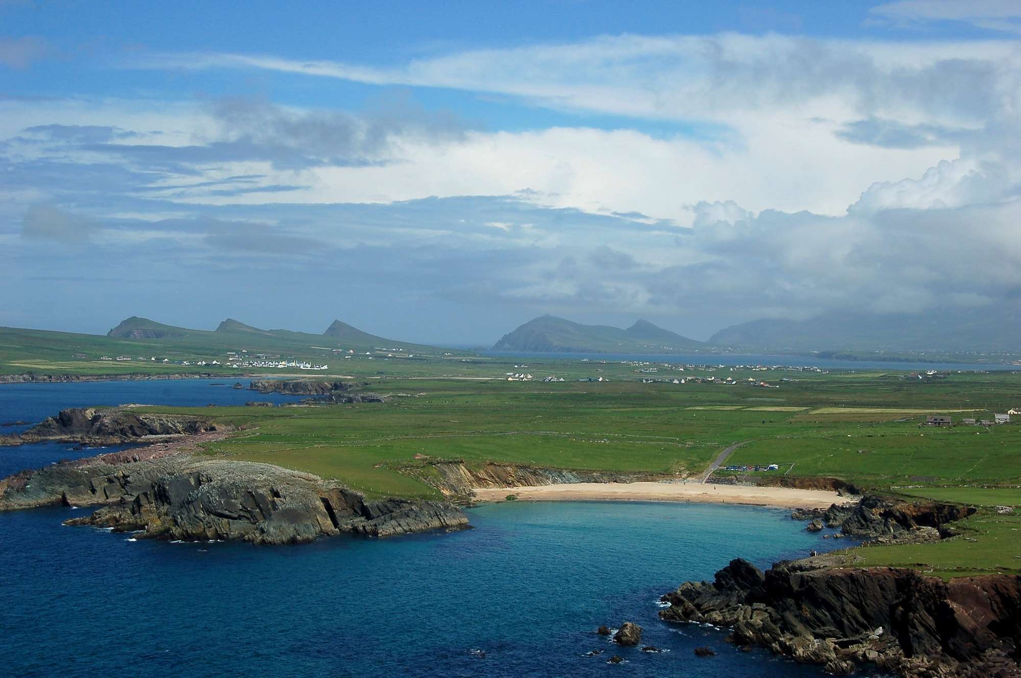 Dingle, the only town on the Dingle peninsula