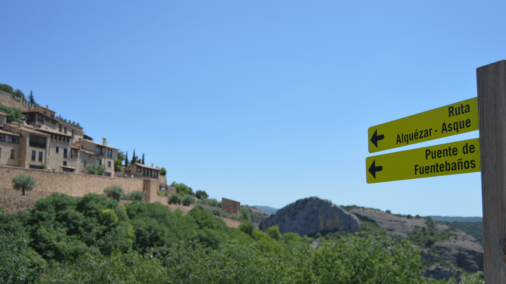 Spanish Walking Holidays Ruta de Alquézar - Asque