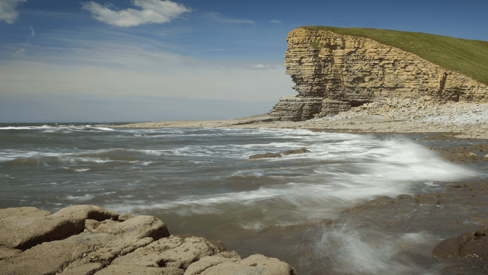 Glamorgan Heritage Coast on the South Wales Coast Path