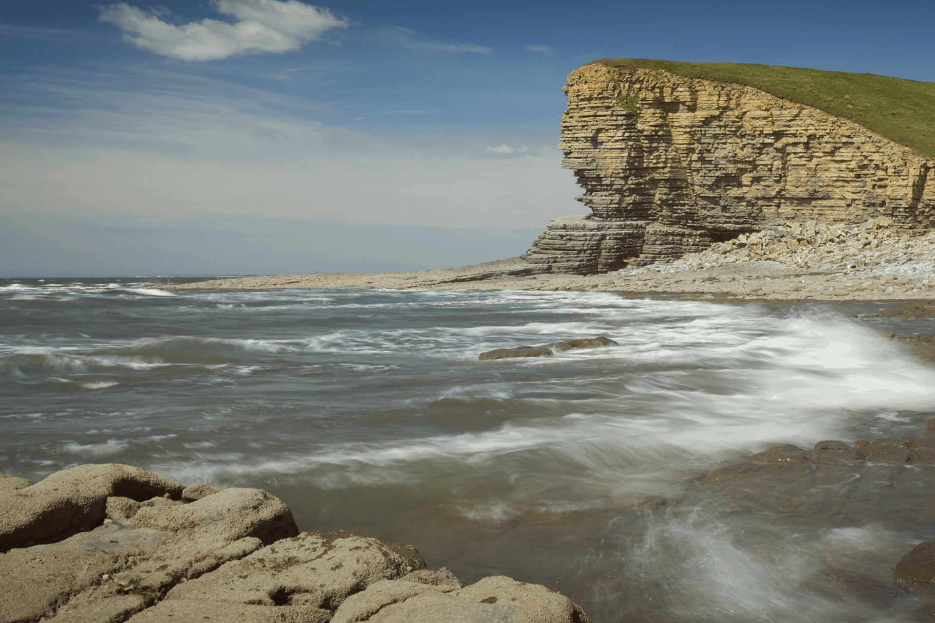 Glamorgan Heritage Coast on the South Wales Coast Path