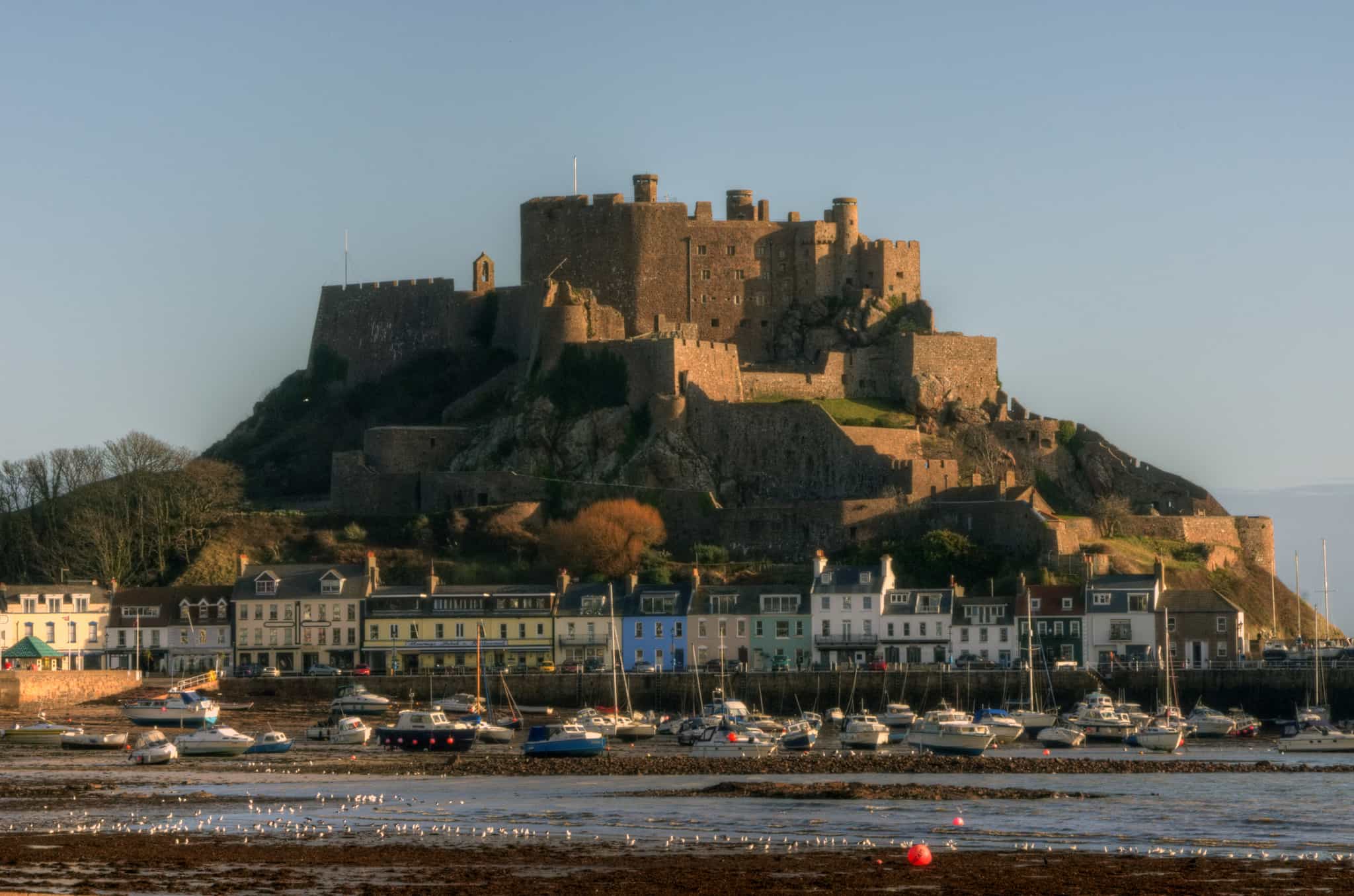 gorey castle, Jersey Walking Holidays
