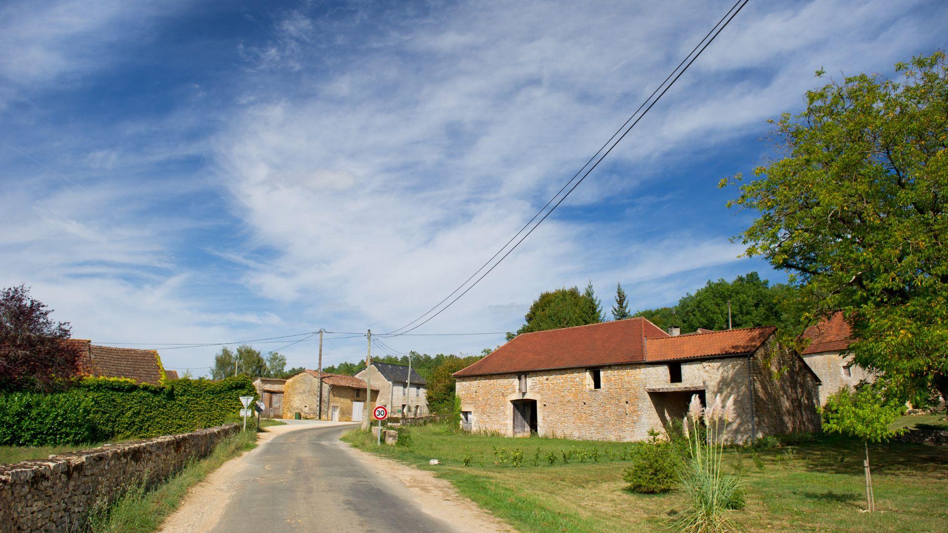 Typical French village