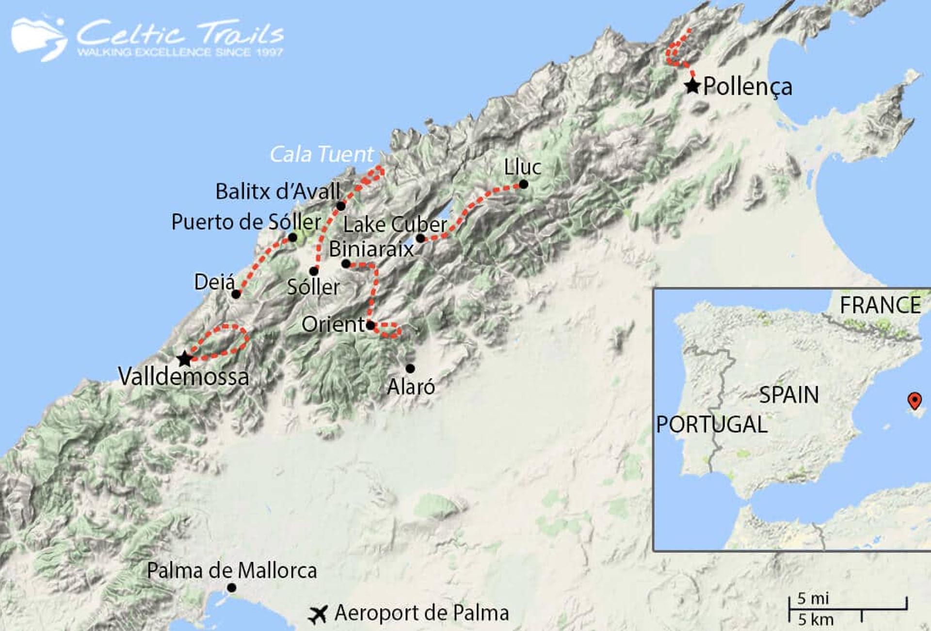 Walking Holidays in Mallorca