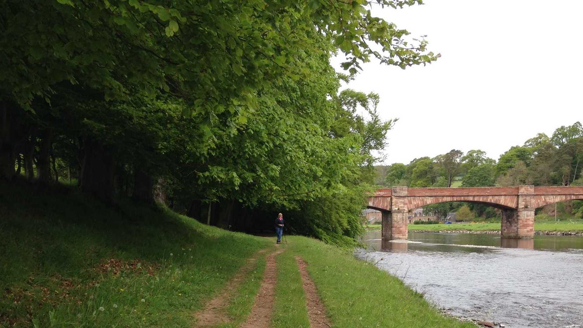 Bridge over the river Tweed