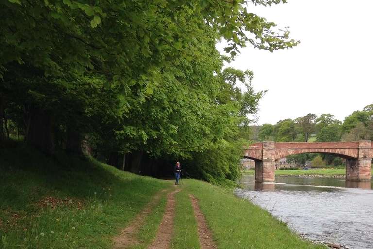 Bridge over the river Tweed