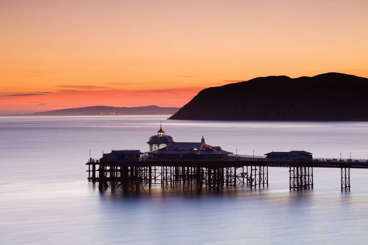 Llandudno Pier Night Holiday Gallery