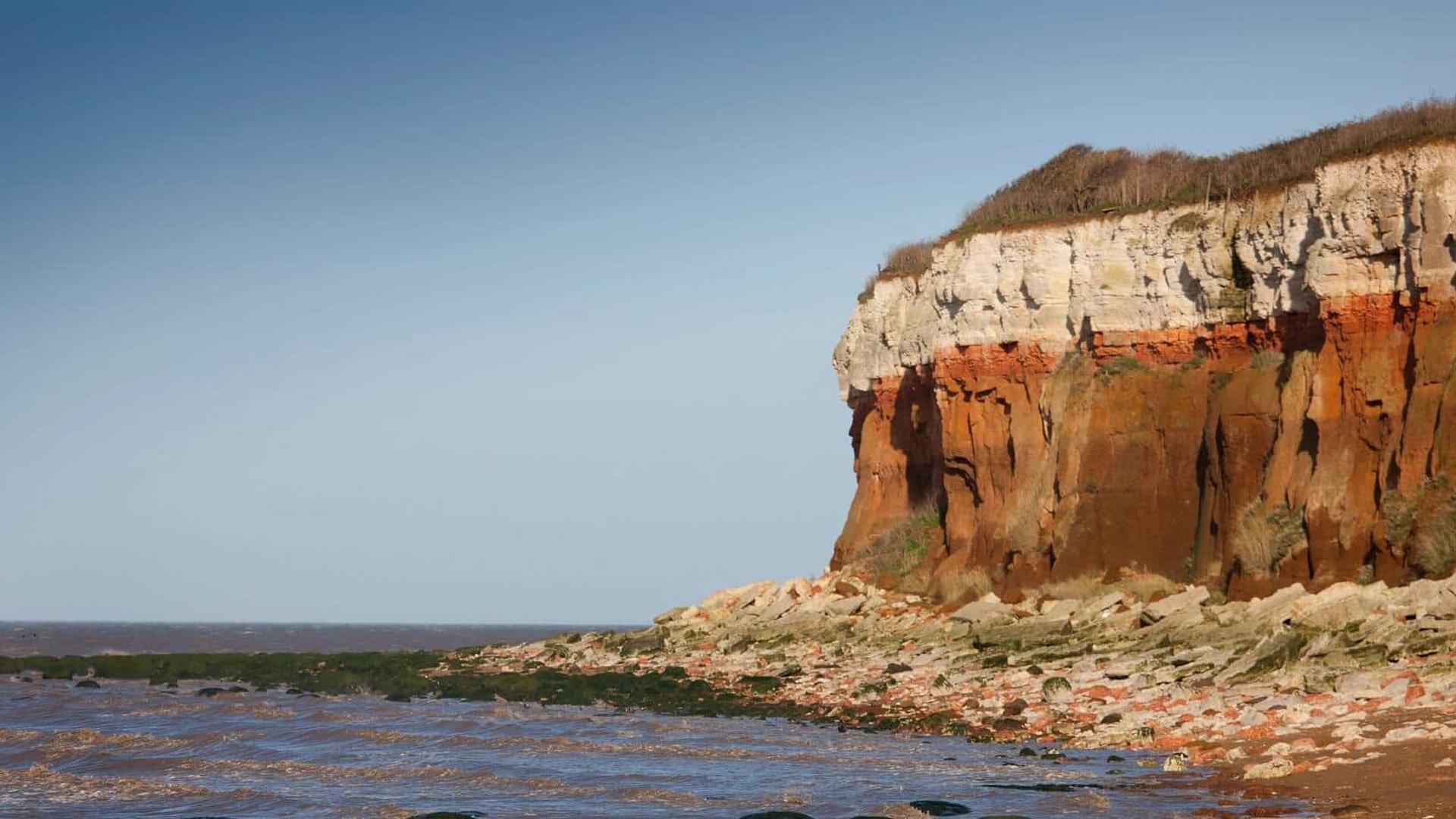 Blakeney cliffs at the coast