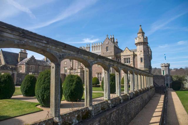 Abbotsford House, Sir Walter scott's home between Selkirk and Melrose