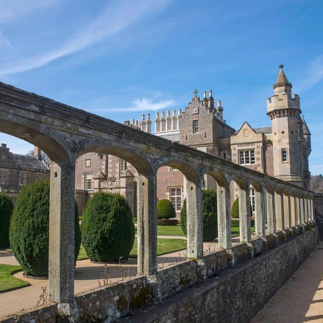 Abbotsford House, Sir Walter scott's home between Selkirk and Melrose