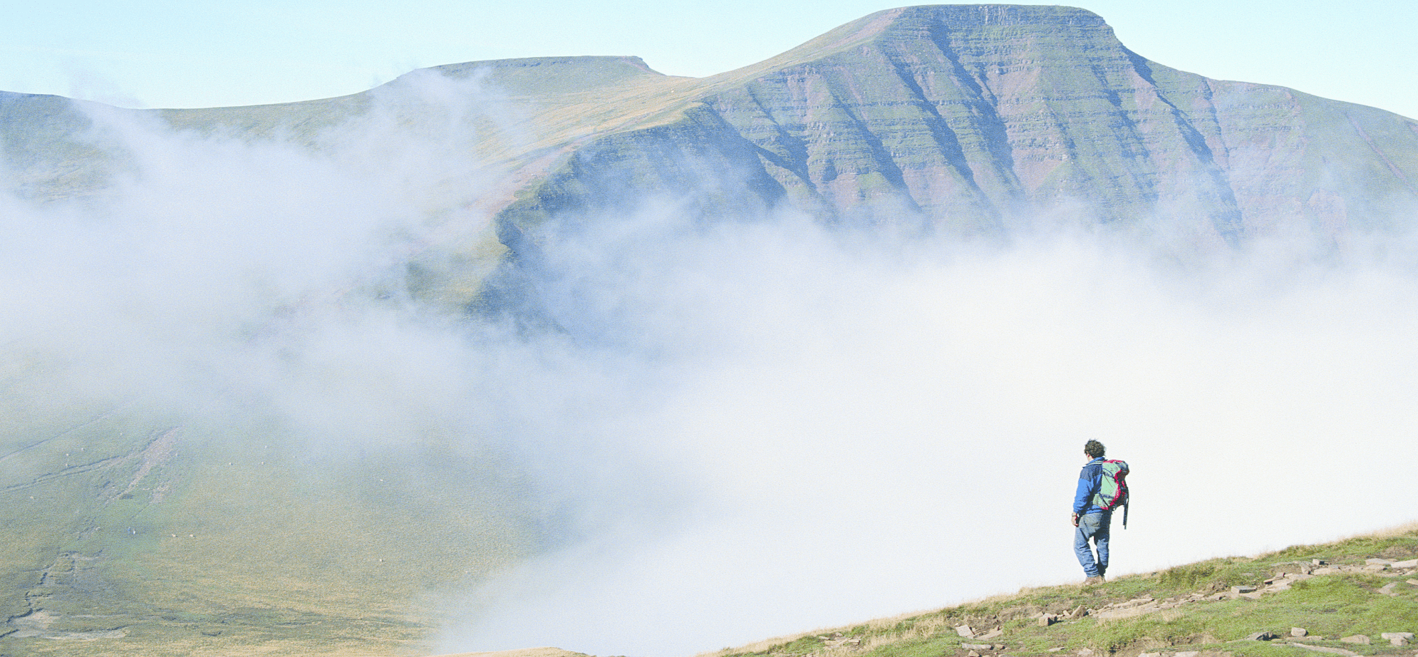 Mountains and Mist in Pen y Fan