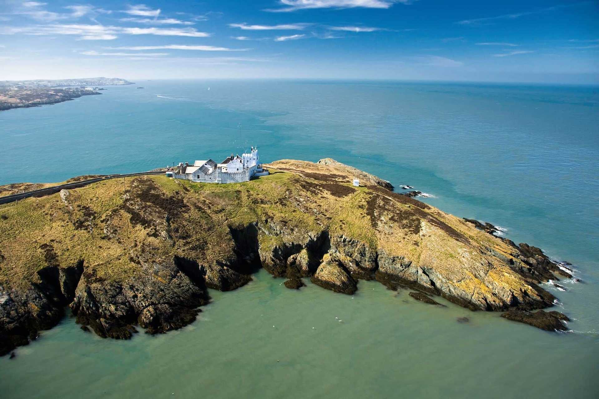 Ellin's Tower on the Anglesey coast path