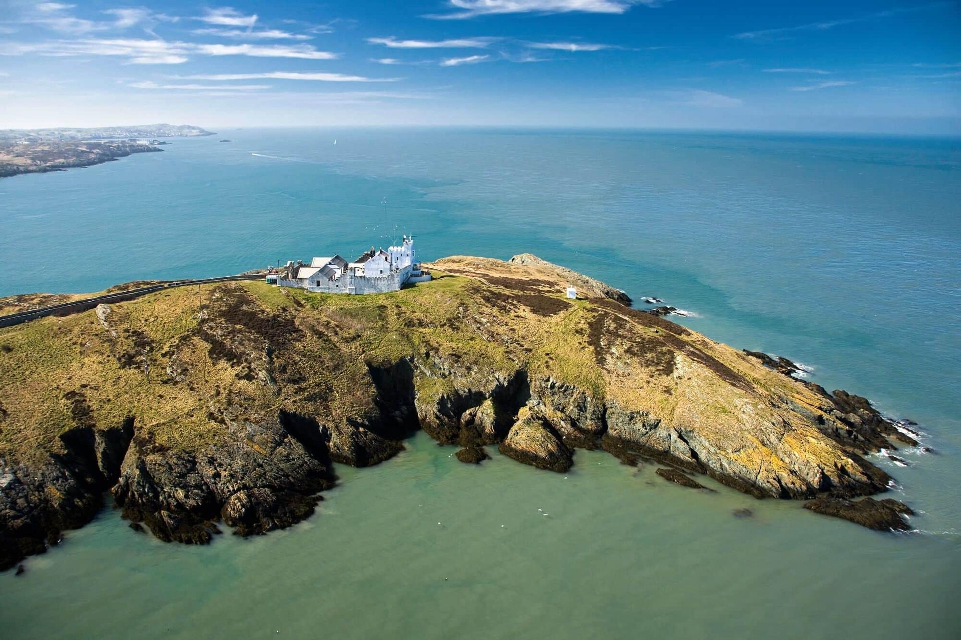 Ellin's Tower on the Anglesey coast path