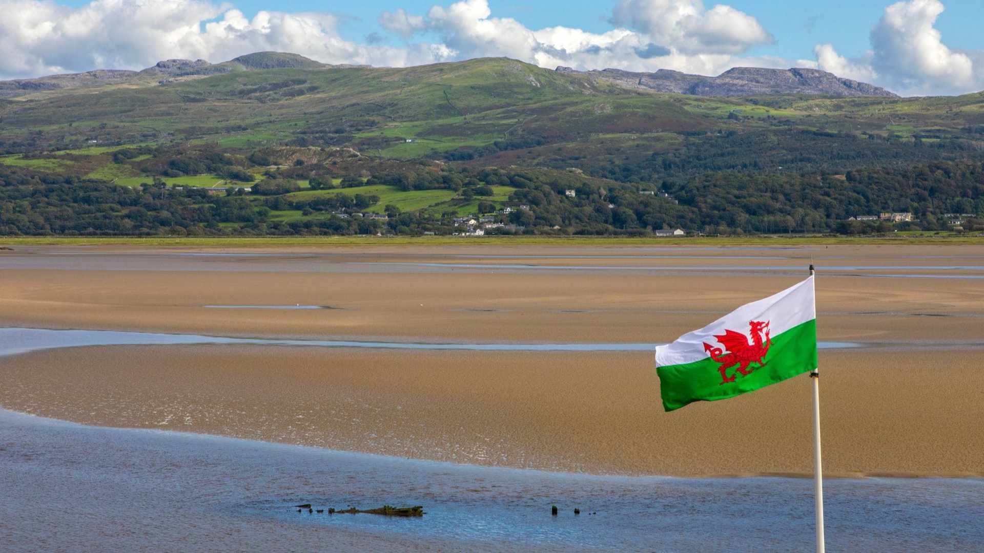 View of Dwyryd Estuary
