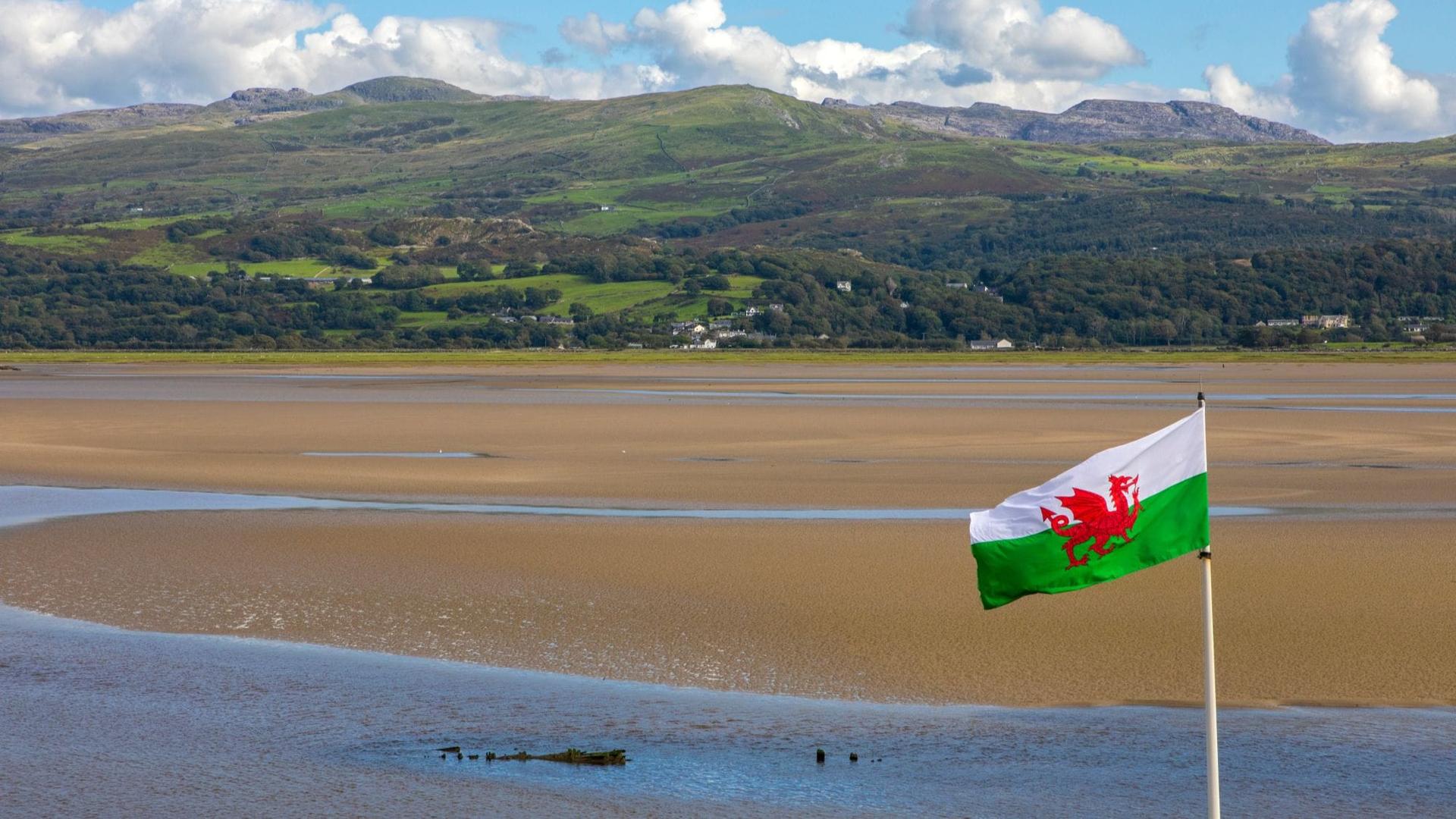 View of Dwyryd Estuary